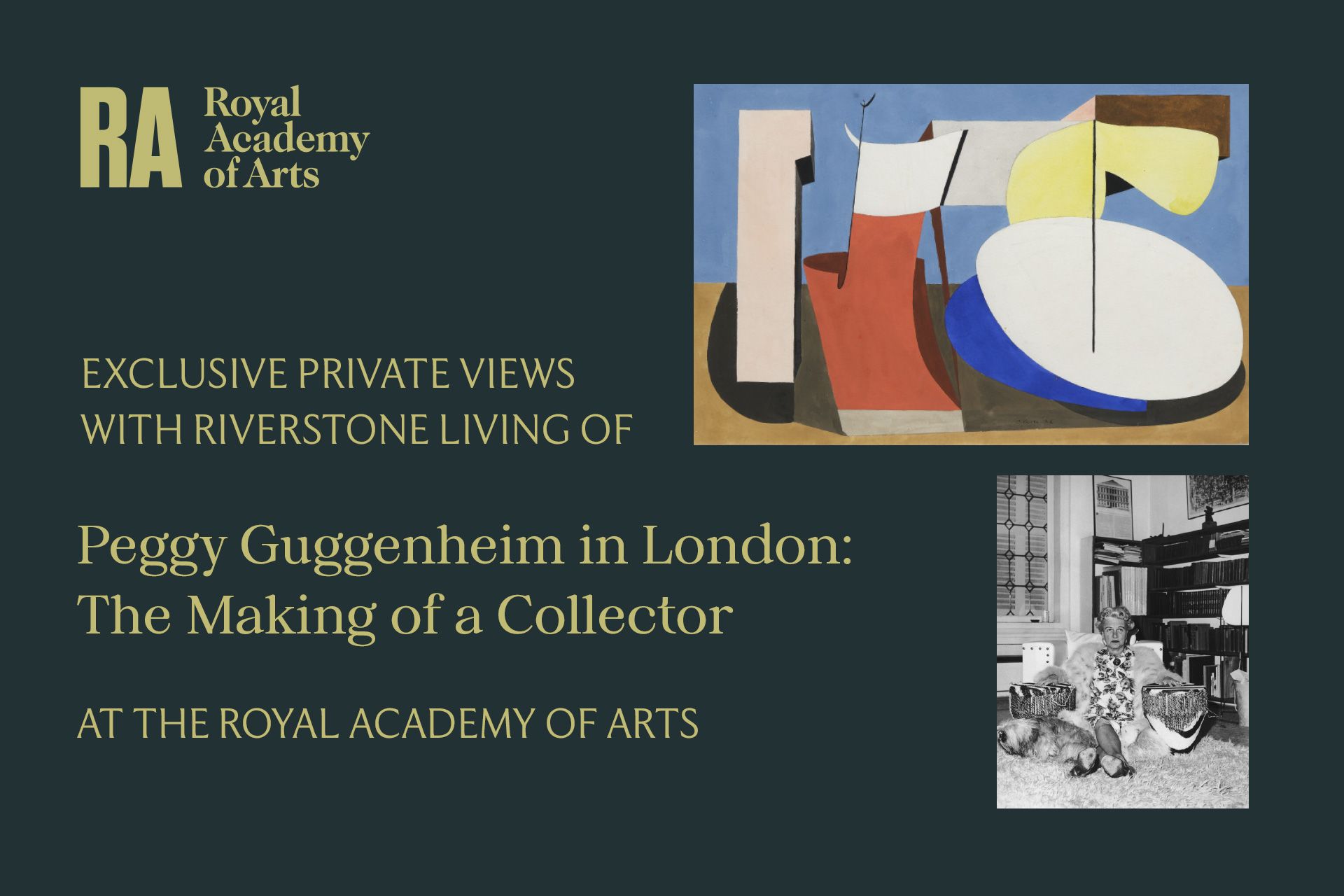 Peggy Guggenheim in London
